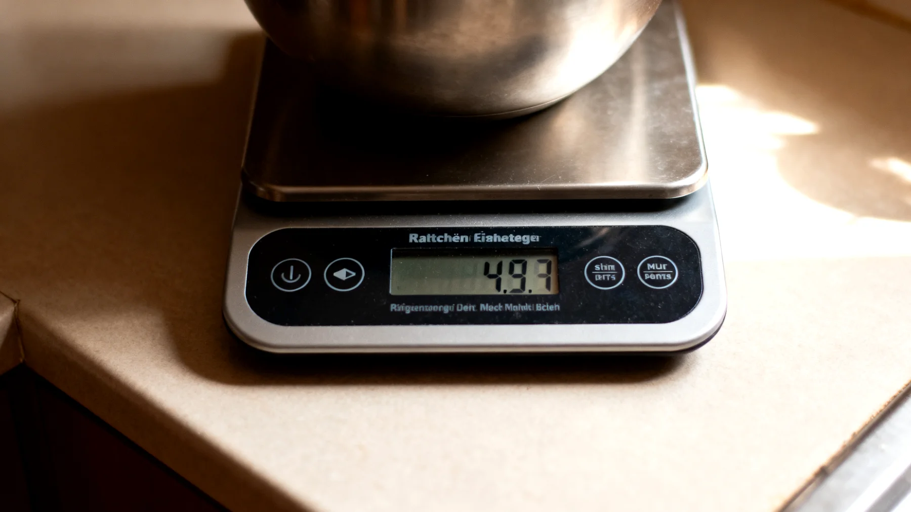 Digitale Waage"
