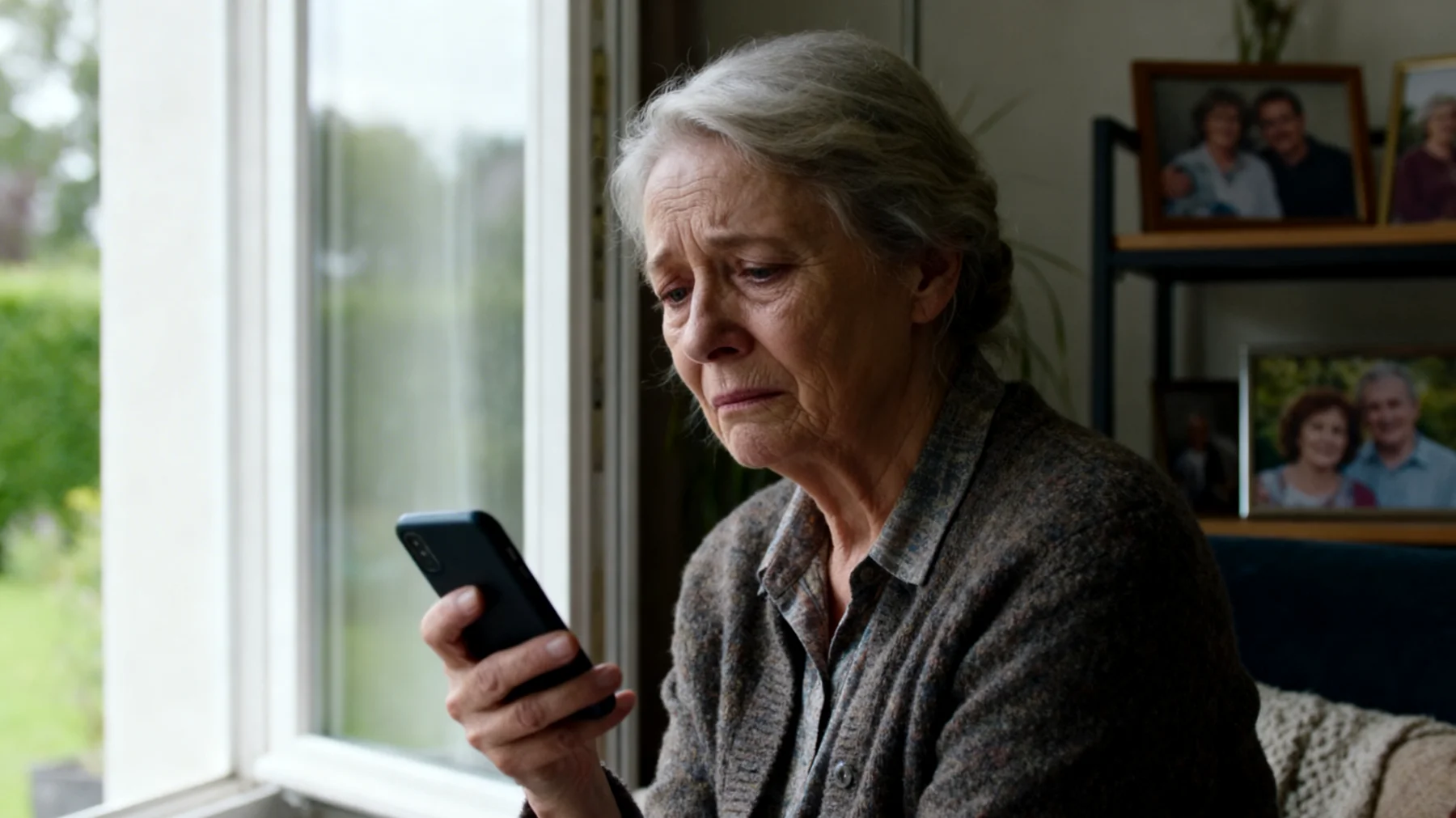 Die Großeltern erleben eine zunehmende emotionale Distanzierung ihrer erwachsenen Enkelkinder, die immer seltener Kontakt suchen, kaum noch anrufen oder Besuche planen und jede Form von familiärer Nähe als Einschränkung ihrer Unabhängigkeit wahrnehmen. Die Großeltern fühlen sich überflüssig und nicht mehr gebraucht."