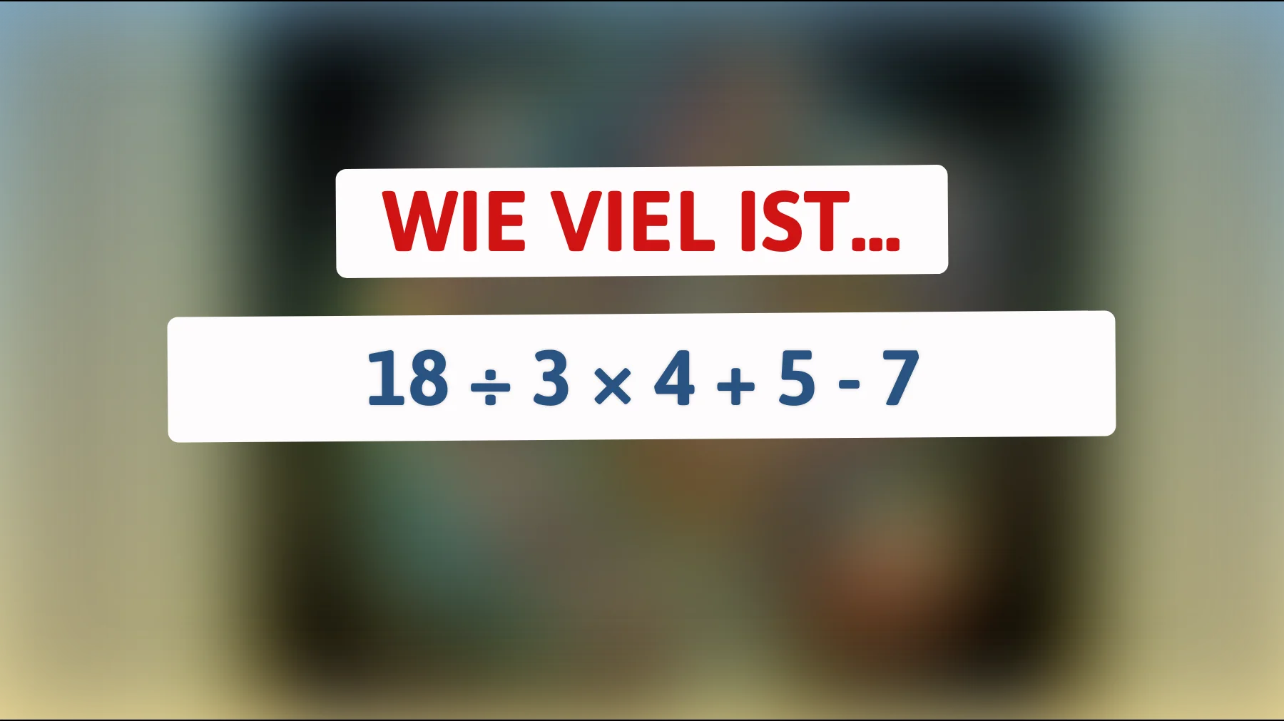 Nur 1 von 10 löst dieses Mathe-Rätsel richtig – gehörst du dazu?"
