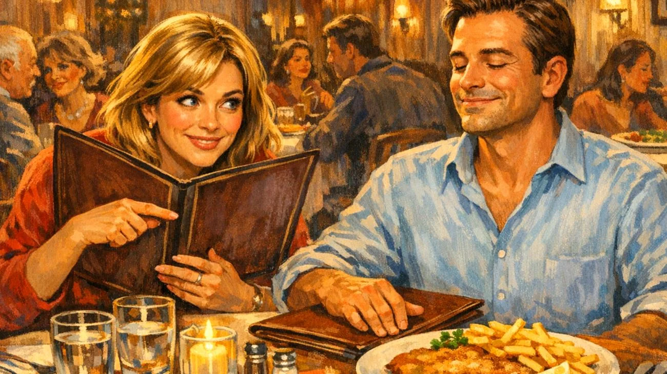 Was bedeutet es, wenn dein Partner im Restaurant immer dasselbe bestellt, laut Psychologie?2026-03-30T20:25:11.562Z"